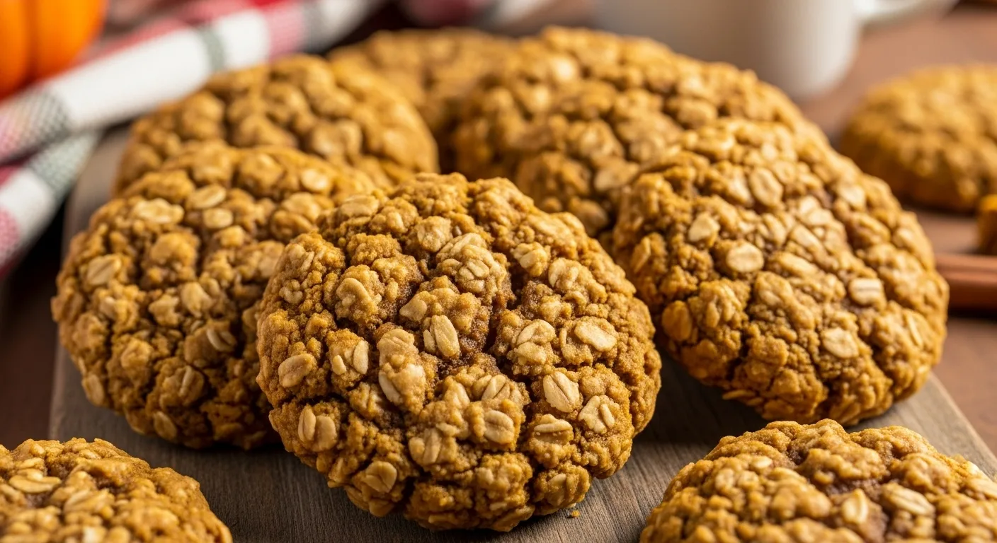 pumpkin oatmeal cookies recipe