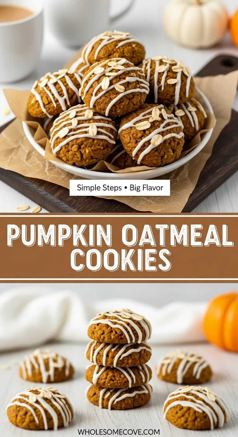 Pumpkin Oatmeal Cookies Recipe | Kid-Friendly Fall Snack