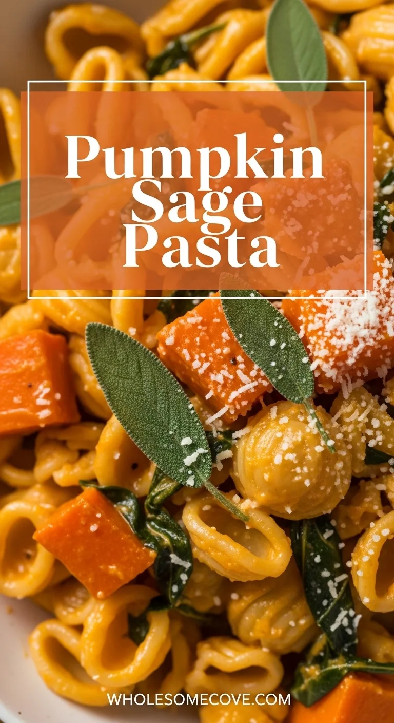 Pumpkin Sage Pasta Recipe | Elegant Fall Dinner Party Dish