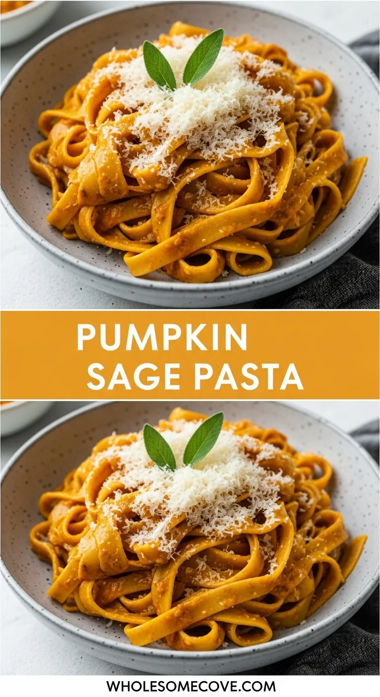 Creamy Pumpkin Sage Pasta | One-Pot Fall Recipe