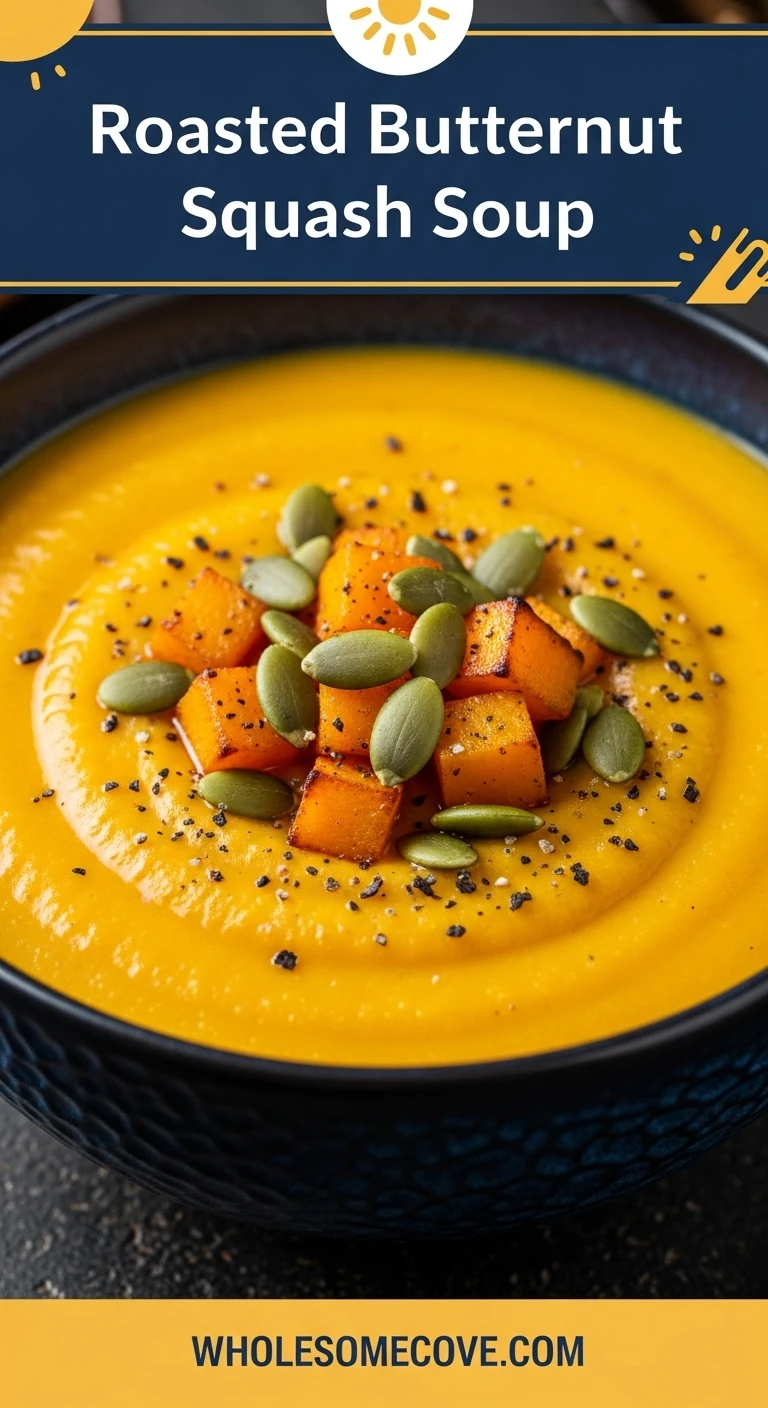 Roasted Butternut Squash Soup | Kid-Friendly, Healthy & Delicious