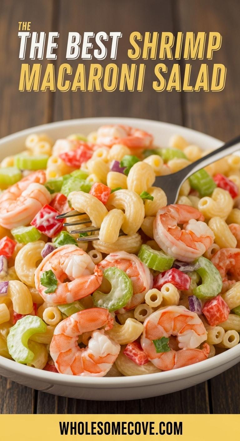 Shrimp Macaroni Salad – Best Summer Potluck Recipe Shrimp Macaroni Salad – Best Summer Potluck Recipe