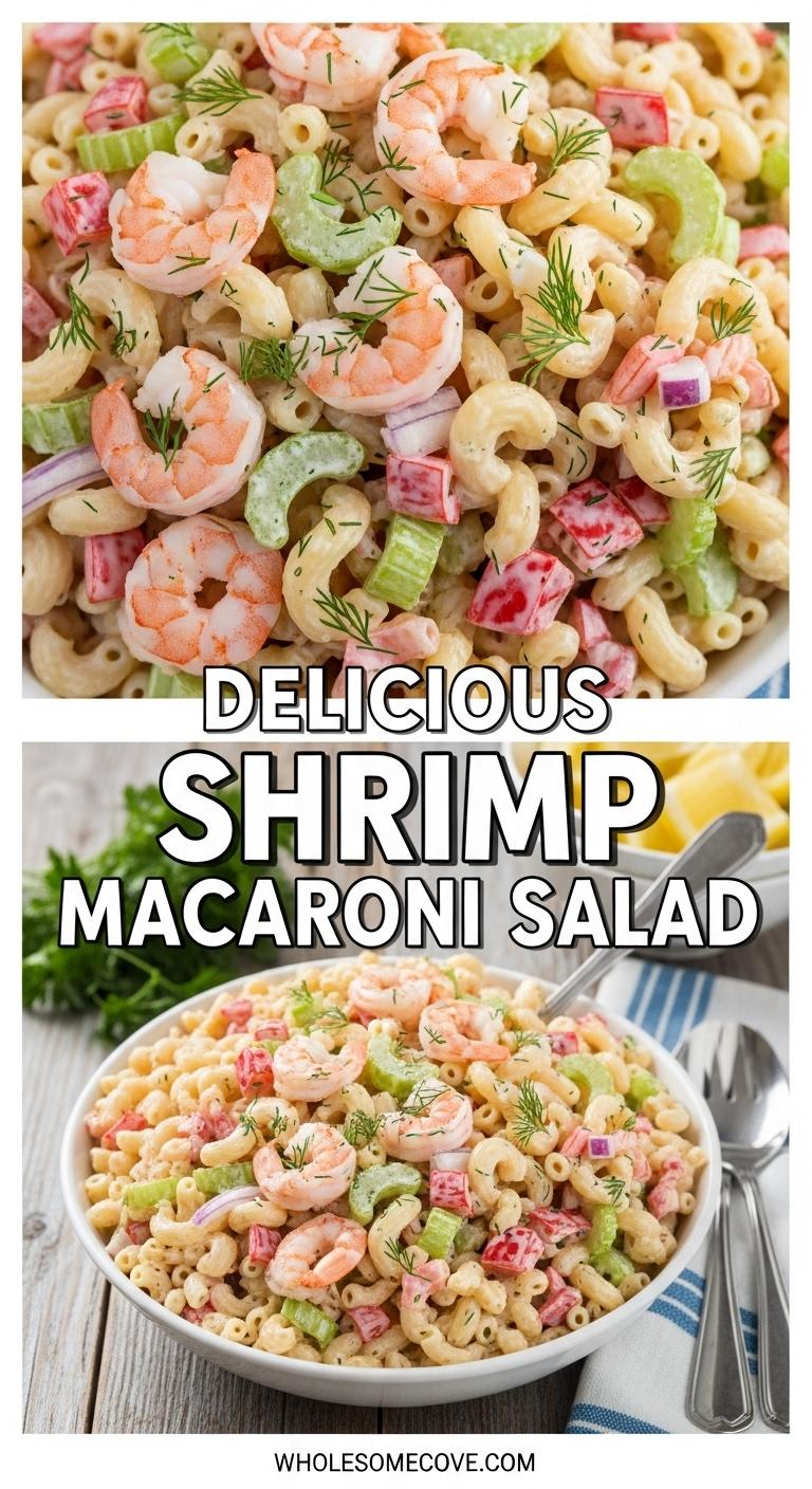 Shrimp Macaroni Salad – Quick and Creamy Summer Dish Shrimp Macaroni Salad – Quick and Creamy Summer Dish