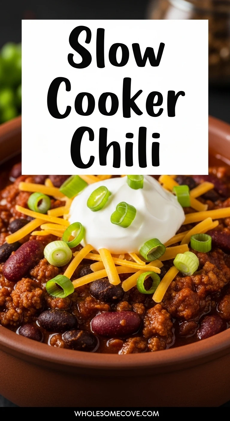 Slow Cooker Chili Recipe | Crowd-Pleasing Party Food