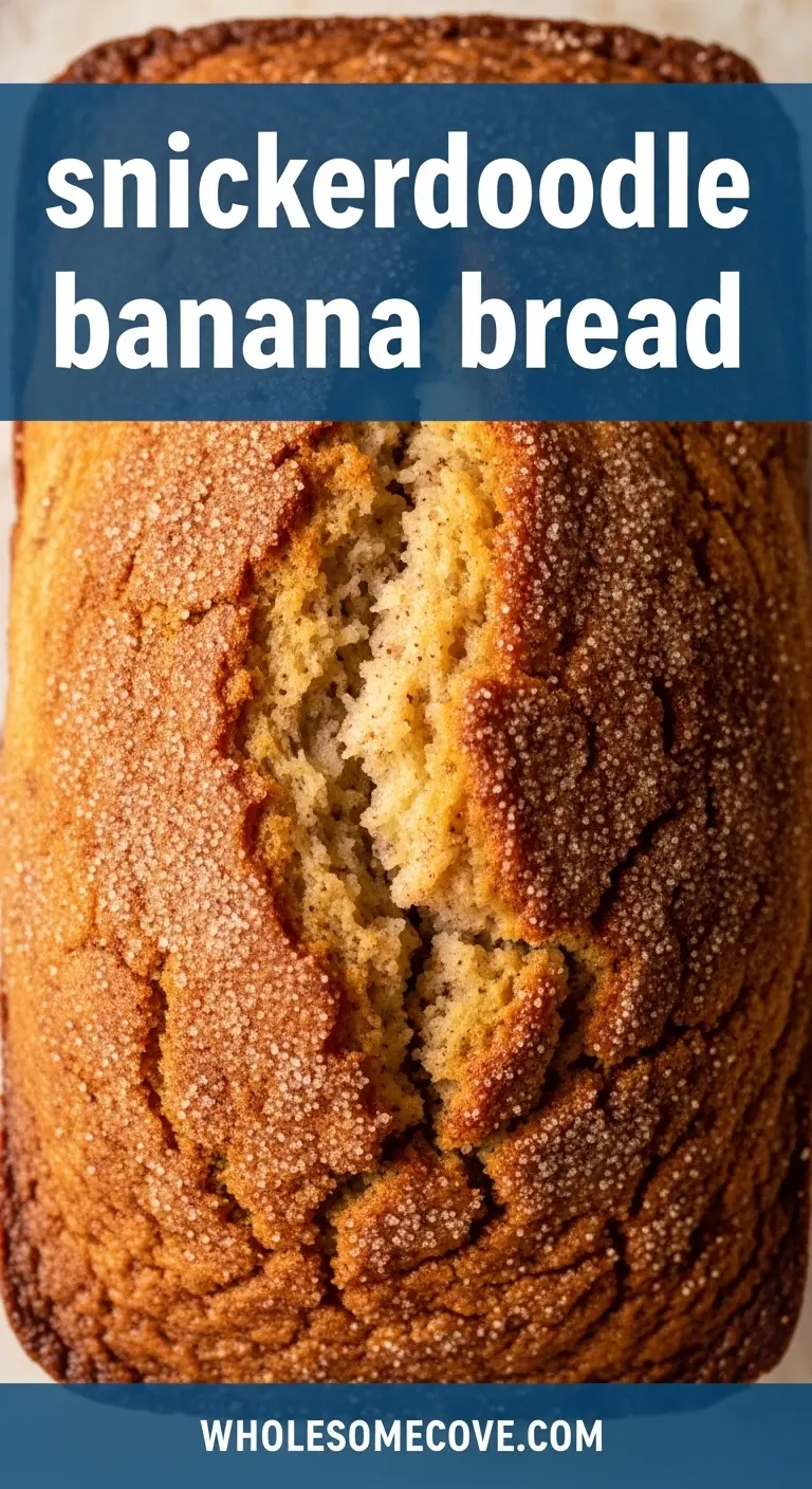Snickerdoodle Banana Bread Recipe - The Ultimate Fall Baking Favorite