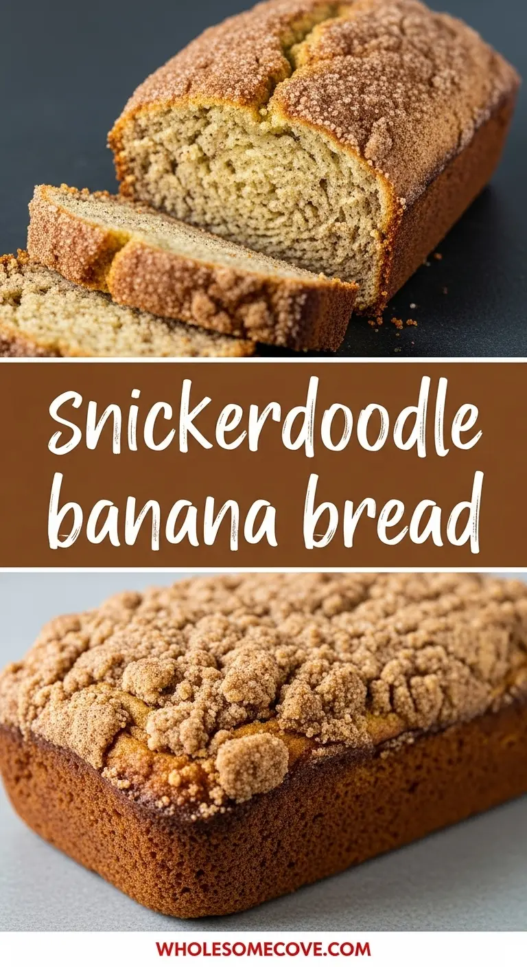 Snickerdoodle Banana Bread Recipe - Easy, Sweet & Cozy Baking Idea