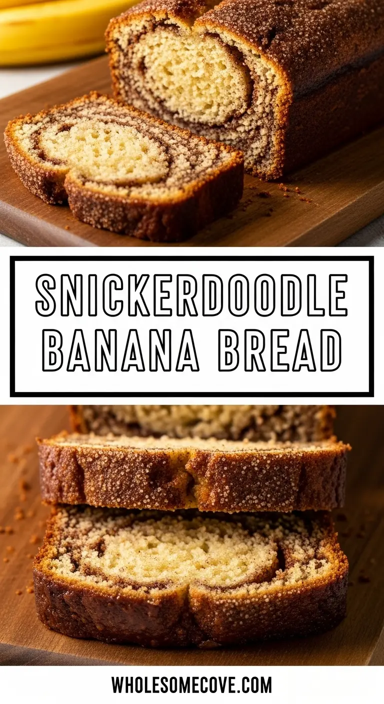 Snickerdoodle Banana Bread Recipe | The Perfect Brunch Treat