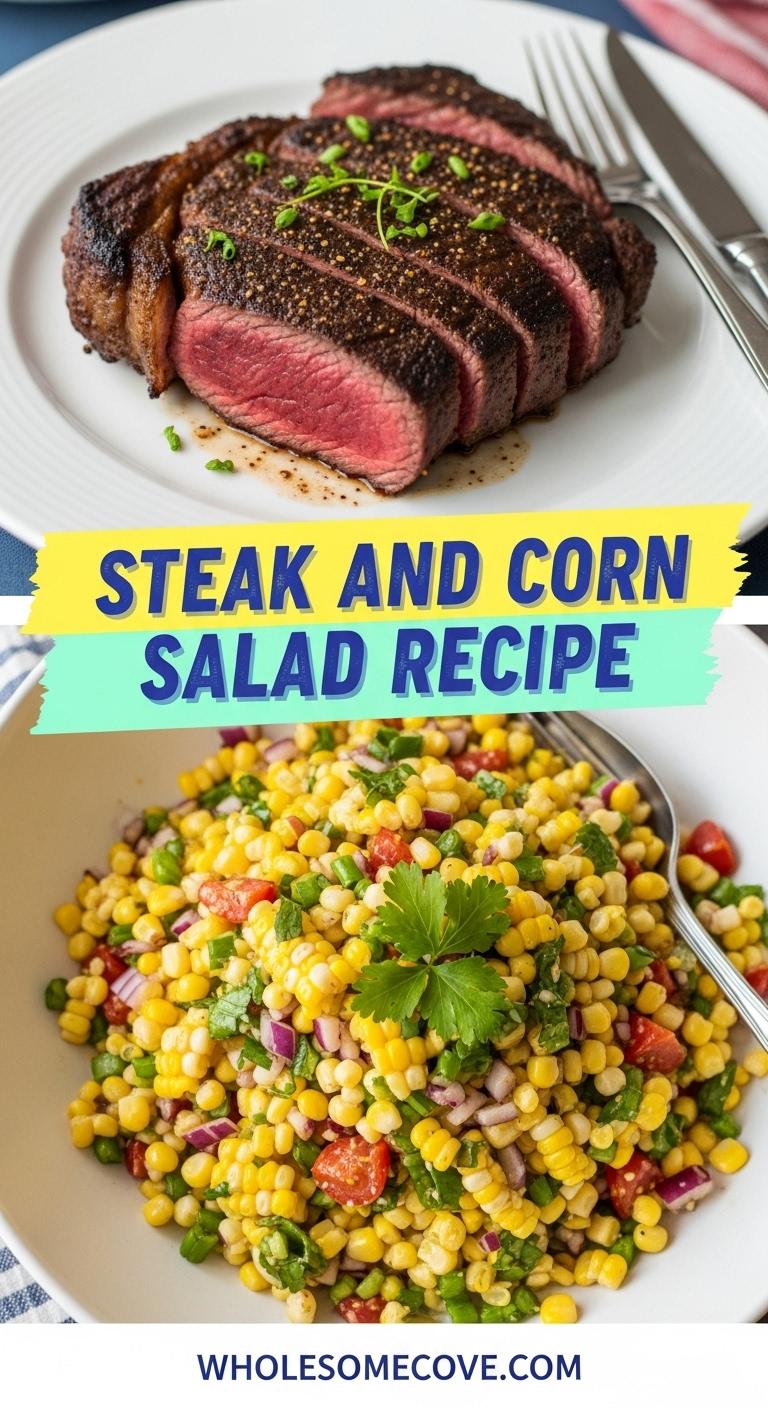 Steak and Corn Salad Recipe - High Protein Meals Made Easy Steak and Corn Salad Recipe - High Protein Meals Made Easy