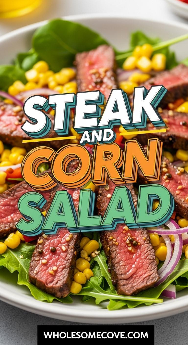 Steak and Corn Salad Recipe - Quick Summer Lunch Recipes Steak and Corn Salad Recipe - Quick Summer Lunch Recipes