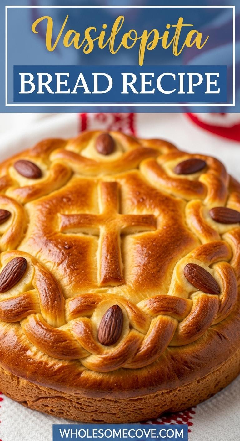 Best Vasilopita Bread Recipe | Greek Holiday Baking at Home