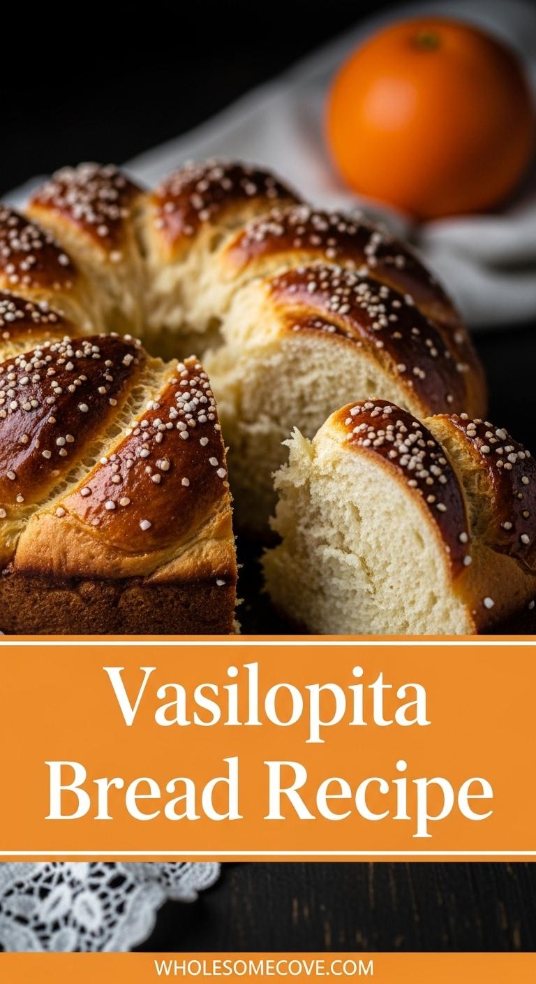 Greek Vasilopita Bread Recipe | Festive Dessert & Family Tradition