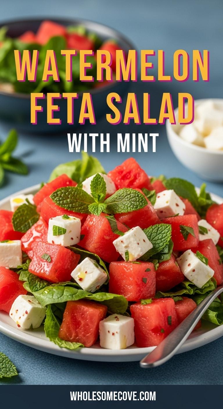 Watermelon Feta Salad with Mint Recipe – Picnic Side Dishes Made Simple Watermelon Feta Salad with Mint Recipe – Picnic Side Dishes Made Simple