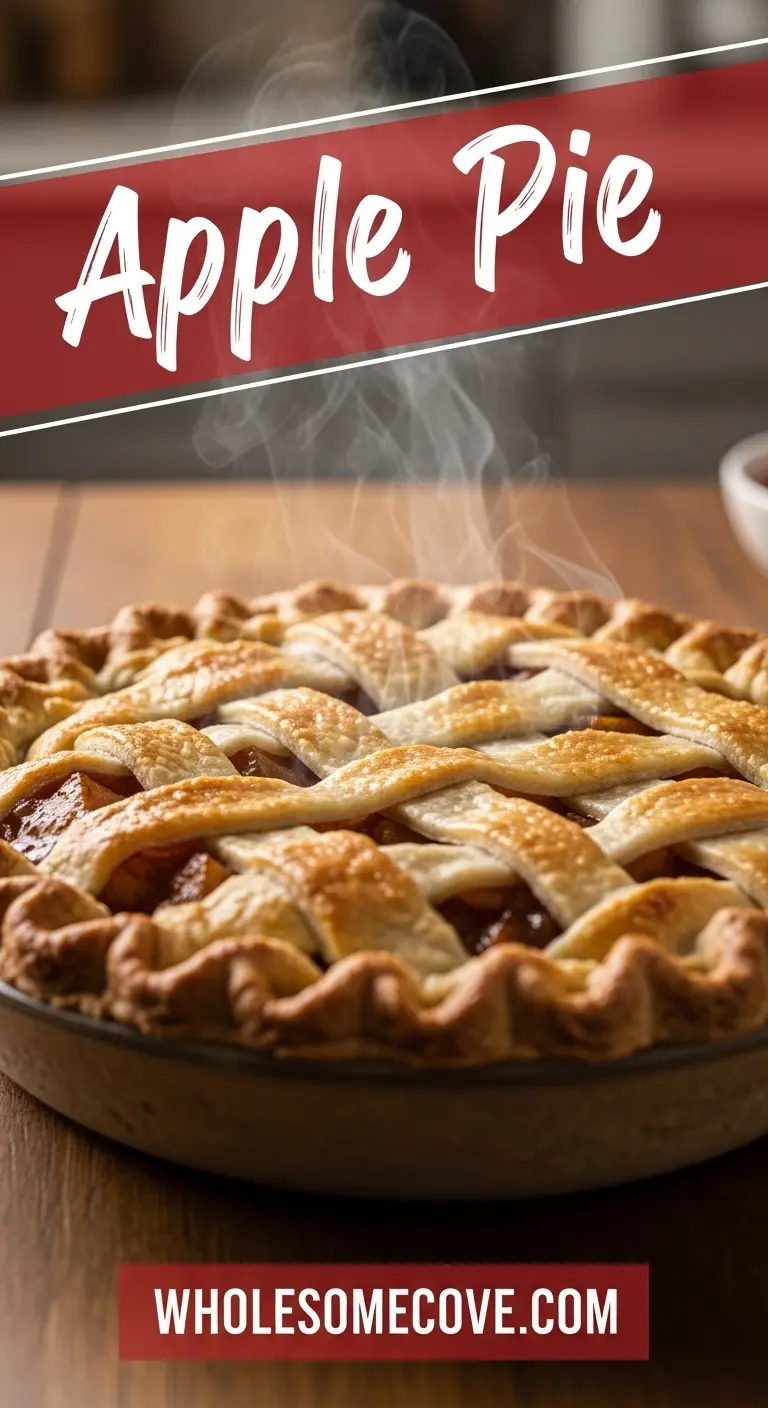 Apple Pie Recipe | Cozy Comfort Dessert for Fall & Holiday Baking
