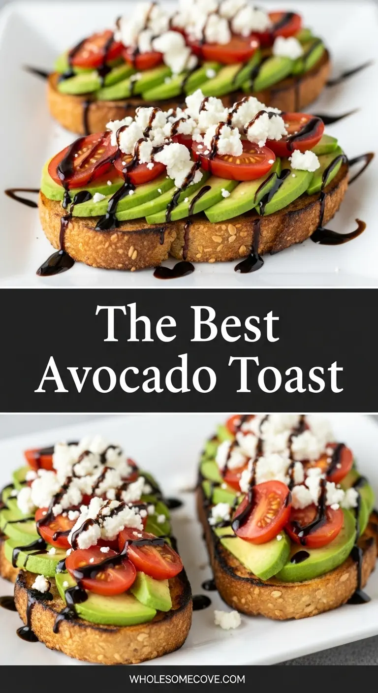 Avocado Toast Recipe | Clean Eating Meal with Fresh, Whole Ingredients