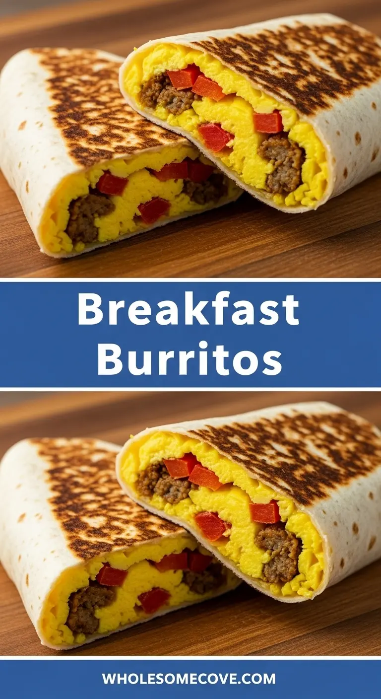 Breakfast Burrito Recipe | Spicy Southwest Flavor in Every Bite