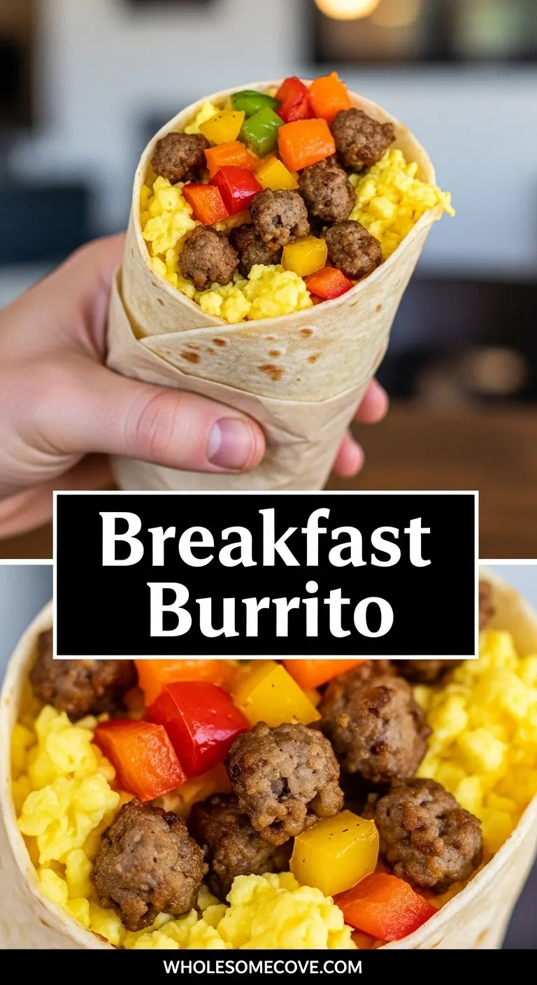 Breakfast Burrito Recipe | Simple Grab-and-Go Morning Meal