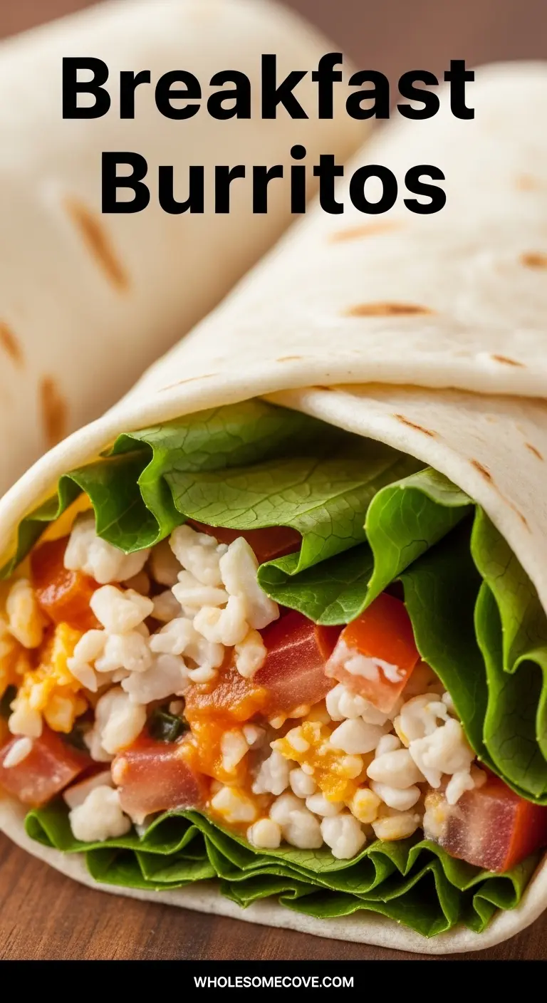 Breakfast Burrito Recipe | The Best Breakfast Wrap for Busy Days