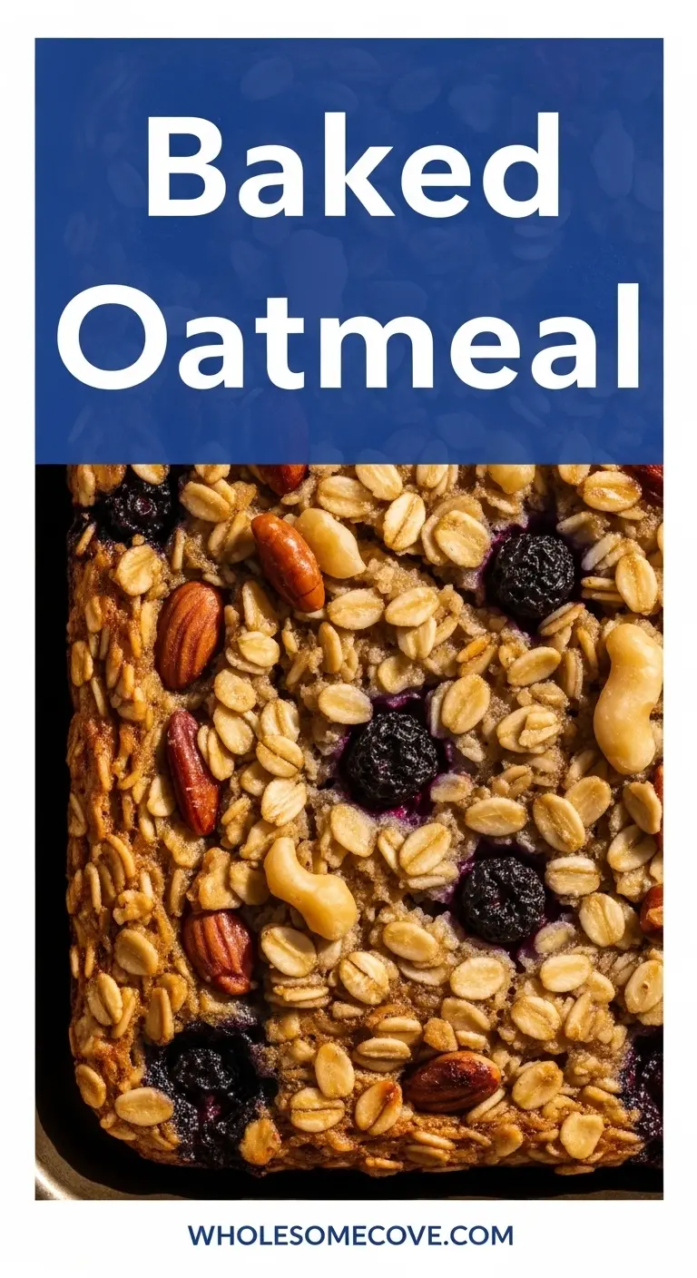 Baked Oatmeal Recipe | Simple One-Pan Breakfast