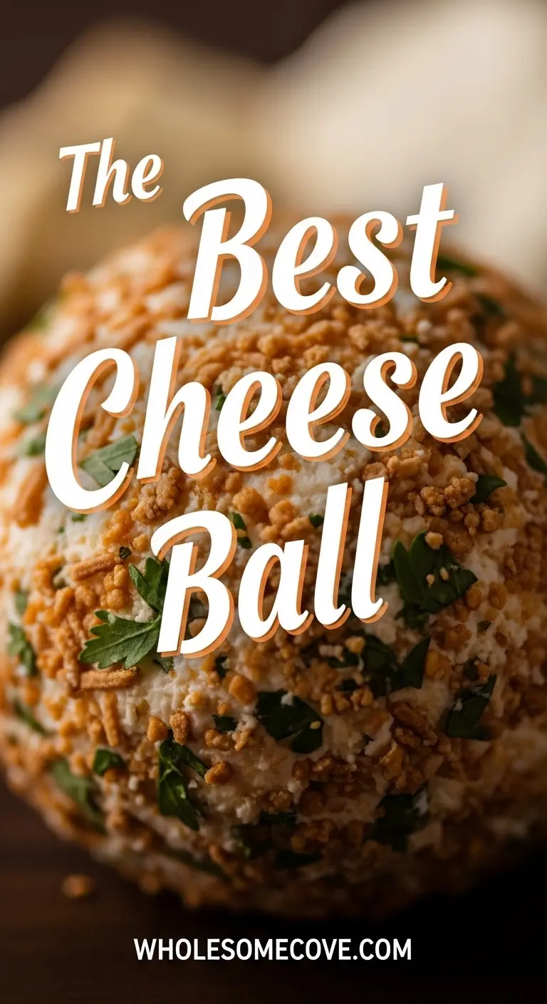 Cheese Ball Recipe | Make-Ahead Appetizer for Holidays & Parties