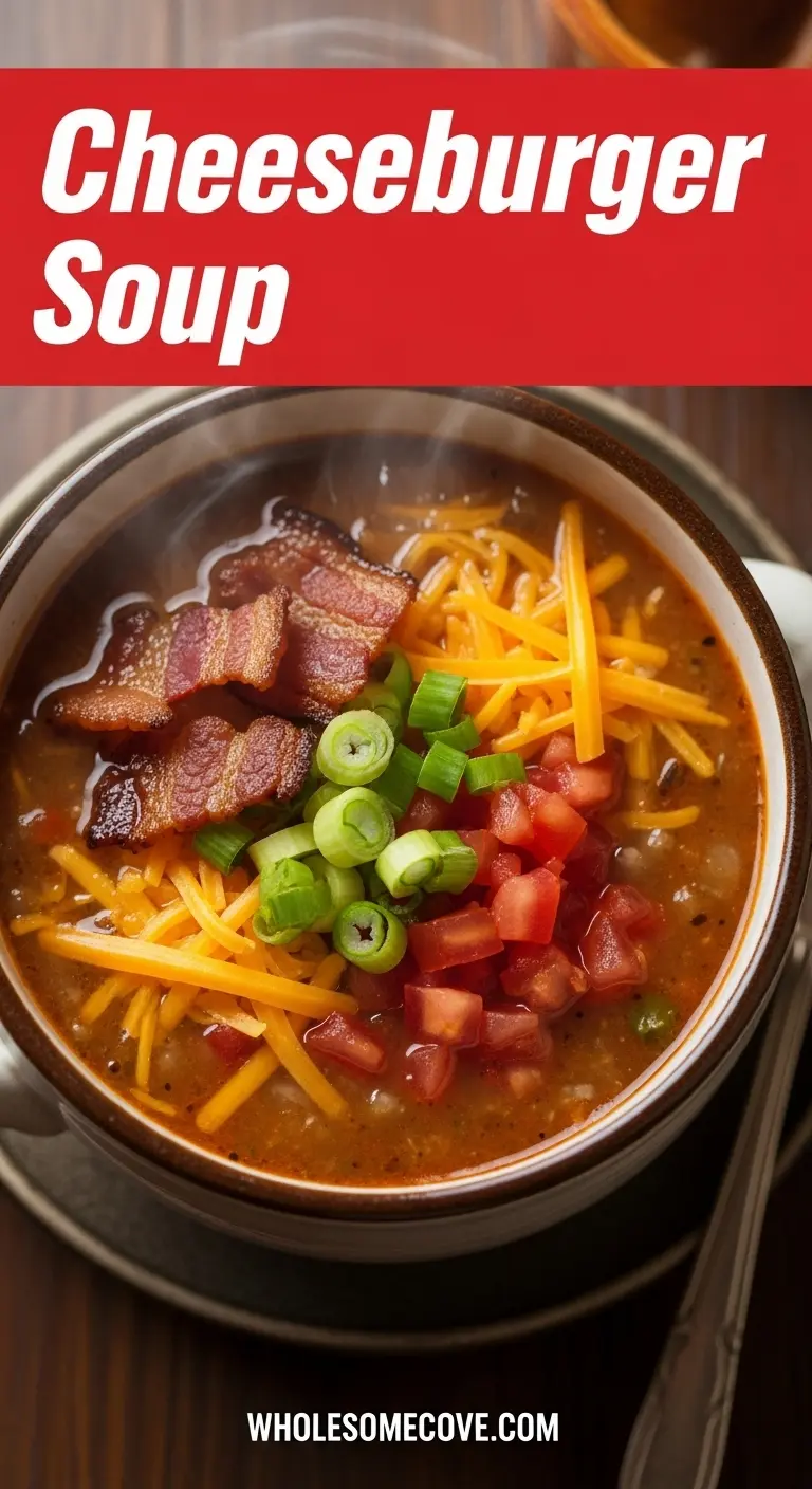 Cheeseburger Soup Recipe - Ultimate Winter Comfort Meal