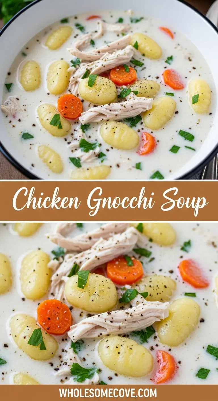 Chicken Gnocchi Soup Recipe | Simple, Creamy & Delicious
