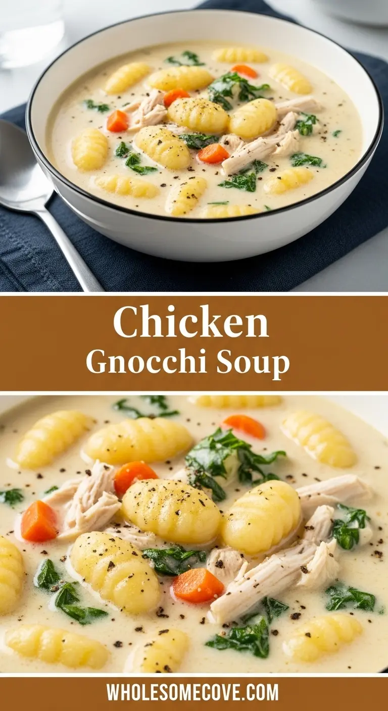Chicken Gnocchi Soup Recipe | Easy One-Pot Comfort Food
