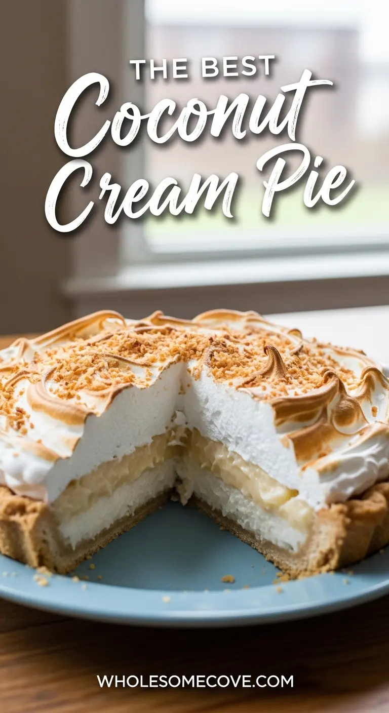 Coconut Cream Pie Recipe | Tropical Flavor for Everyday Baking