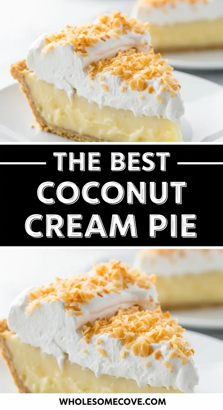 Coconut Cream Pie Recipe | A Crowd-Pleaser for Holidays & Potlucks