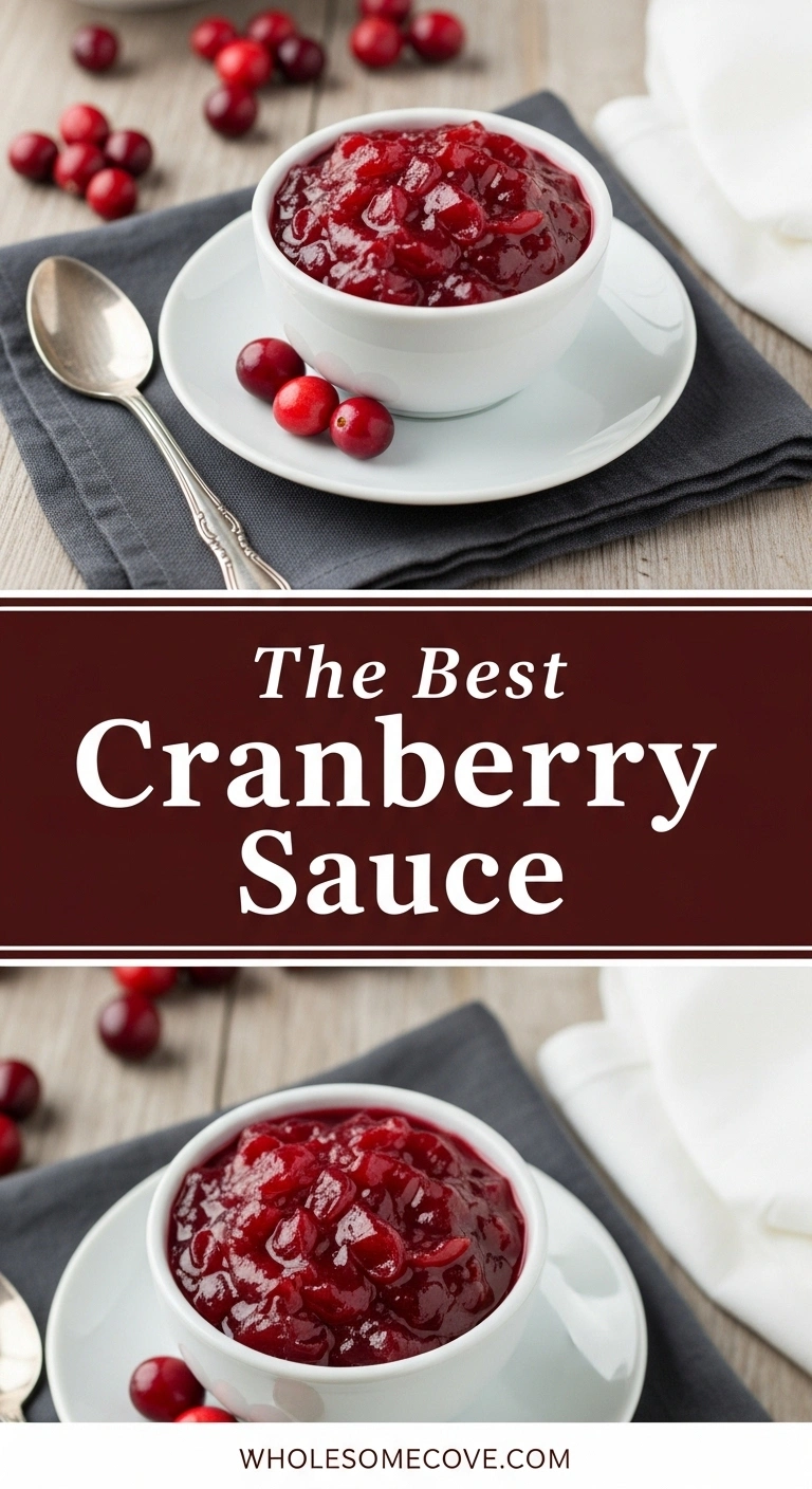 Cranberry Sauce Recipe | Bright & Easy Fall-to-Winter Favorite