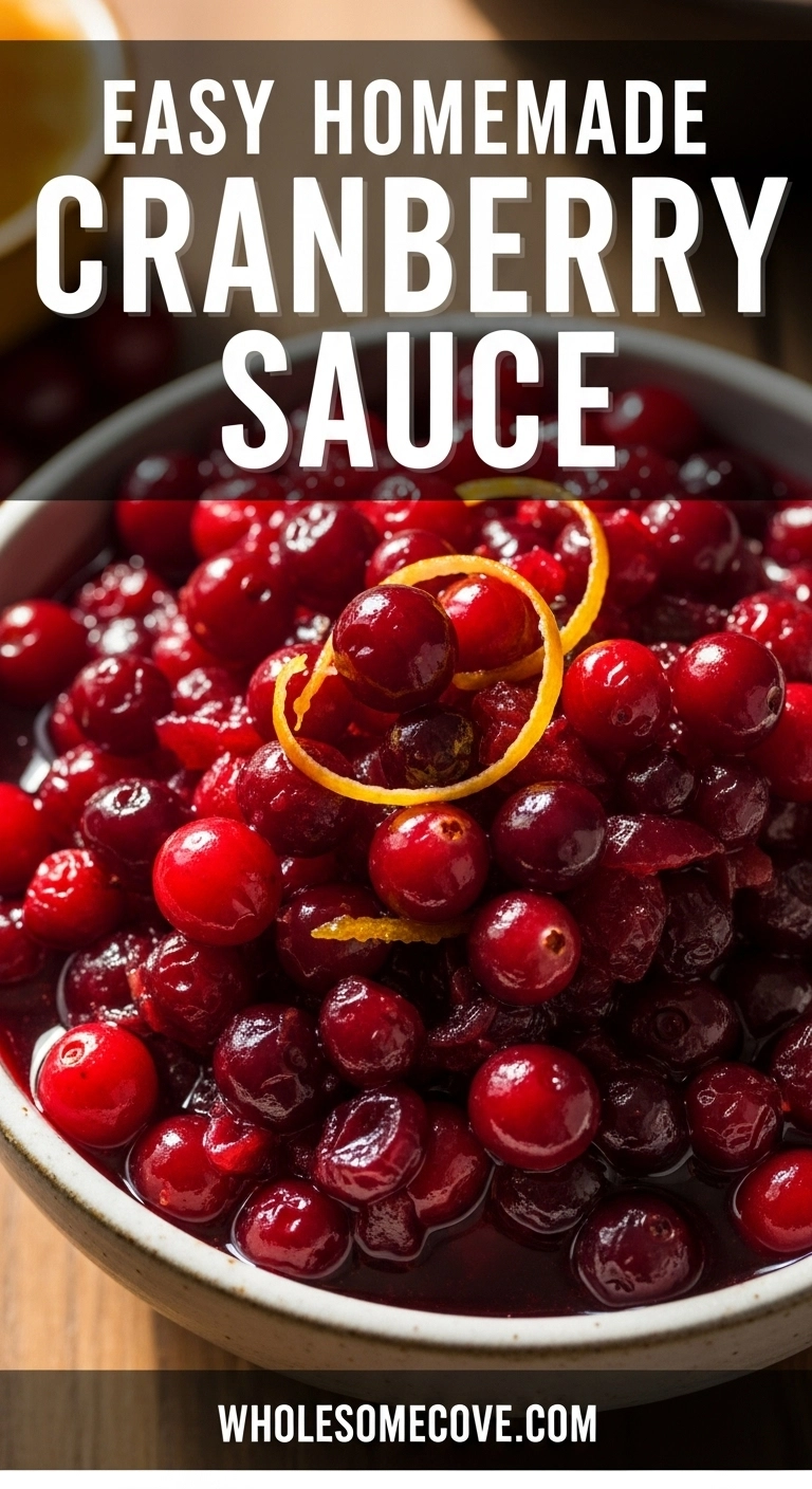 Cranberry Sauce Recipe | Sweet & Tart Holiday Classic