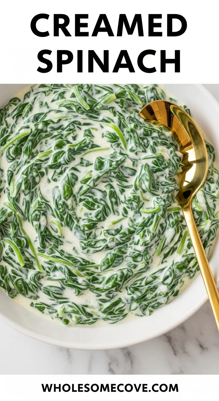 Creamed Spinach Recipe | Family-Friendly Comfort Food