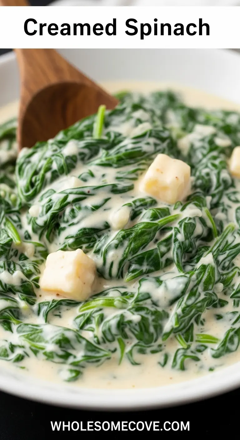 Creamed Spinach Recipe | Simple, Classic & Delicious