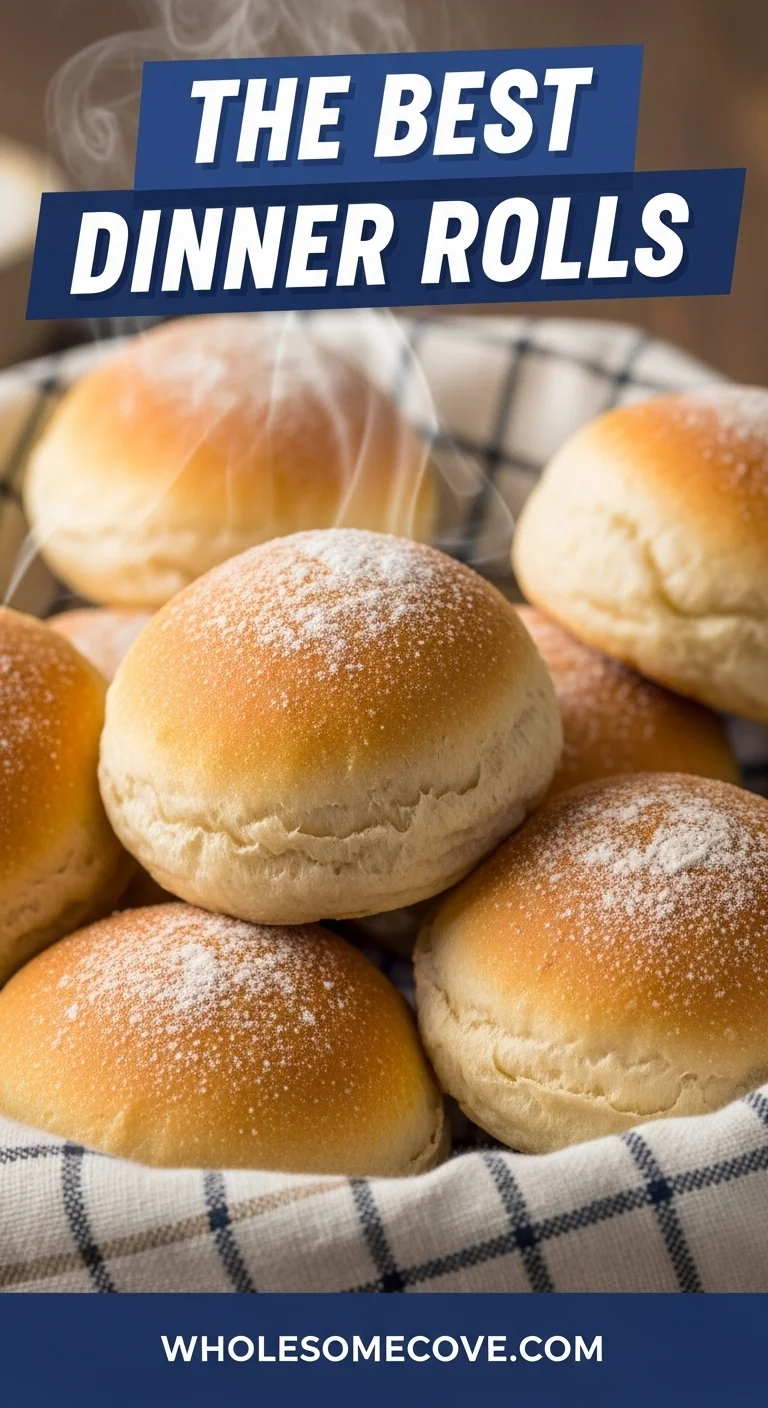 Dinner Rolls Recipe | Golden, Soft Rolls for Soups & Stews

