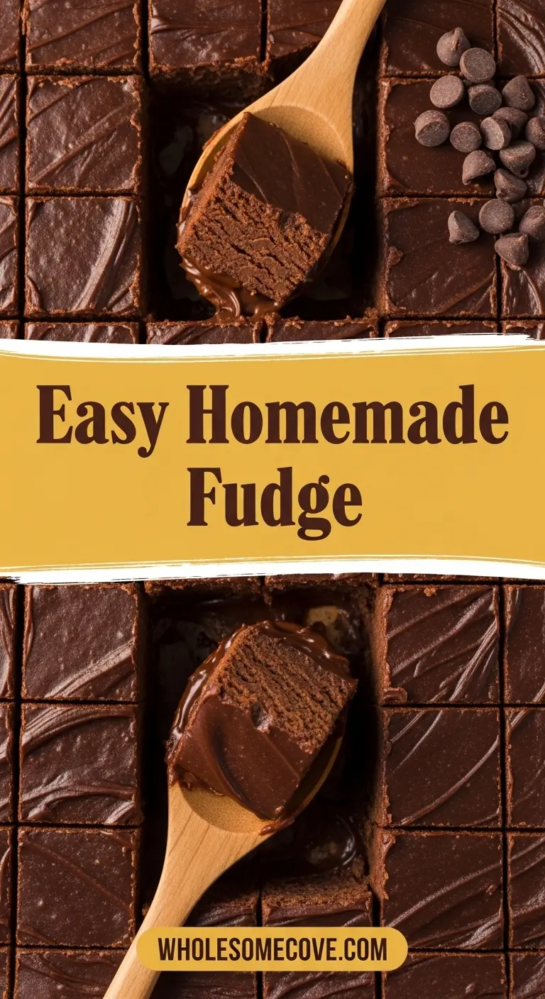 Fudge Recipe | Quick No-Bake Chocolate Dessert for Busy Days