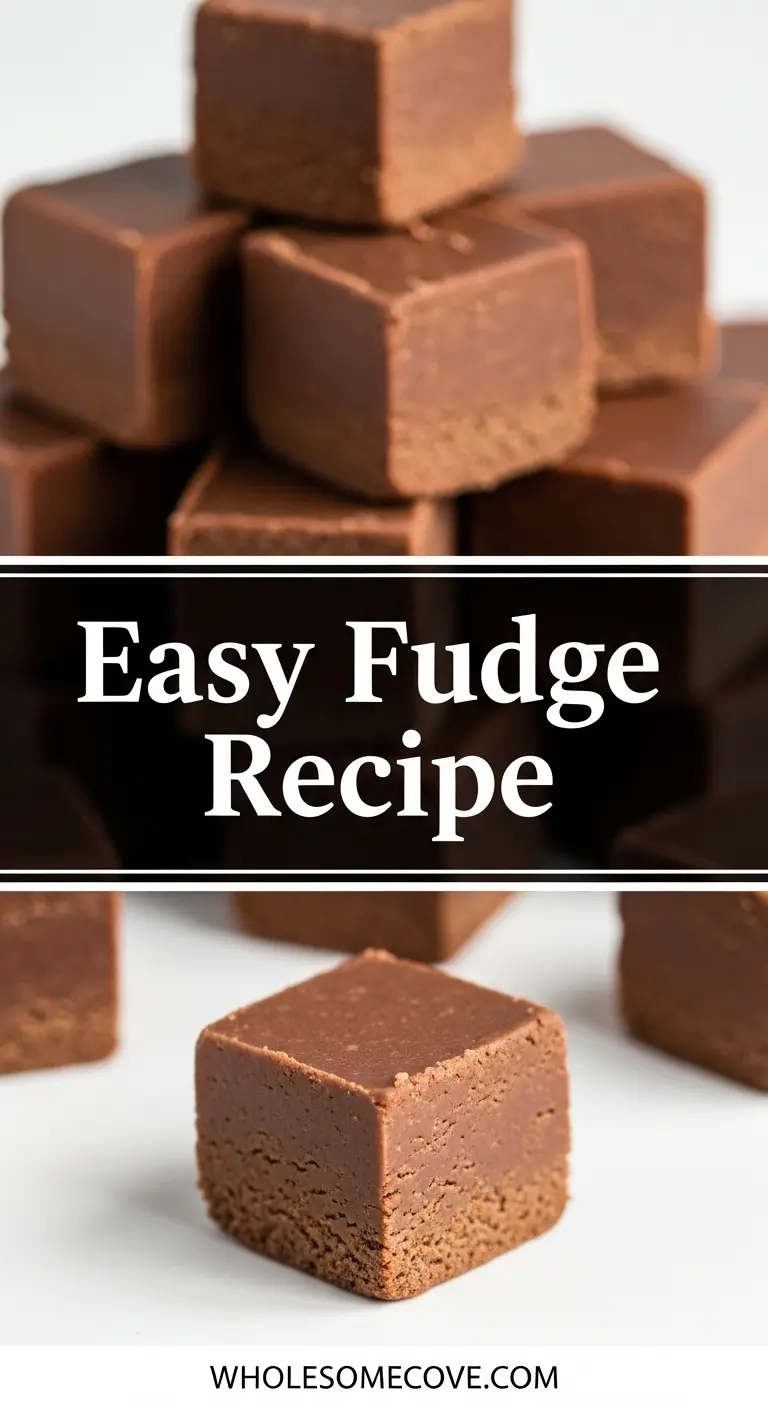 Fudge Recipe | Simple Comfort-Food Chocolate Dessert