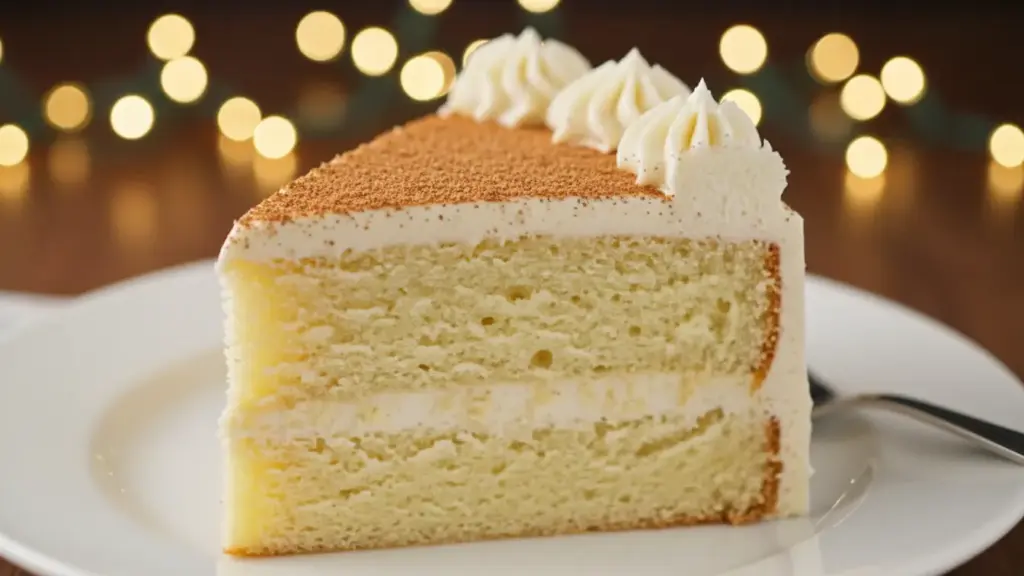Eggnog Cake Recipe