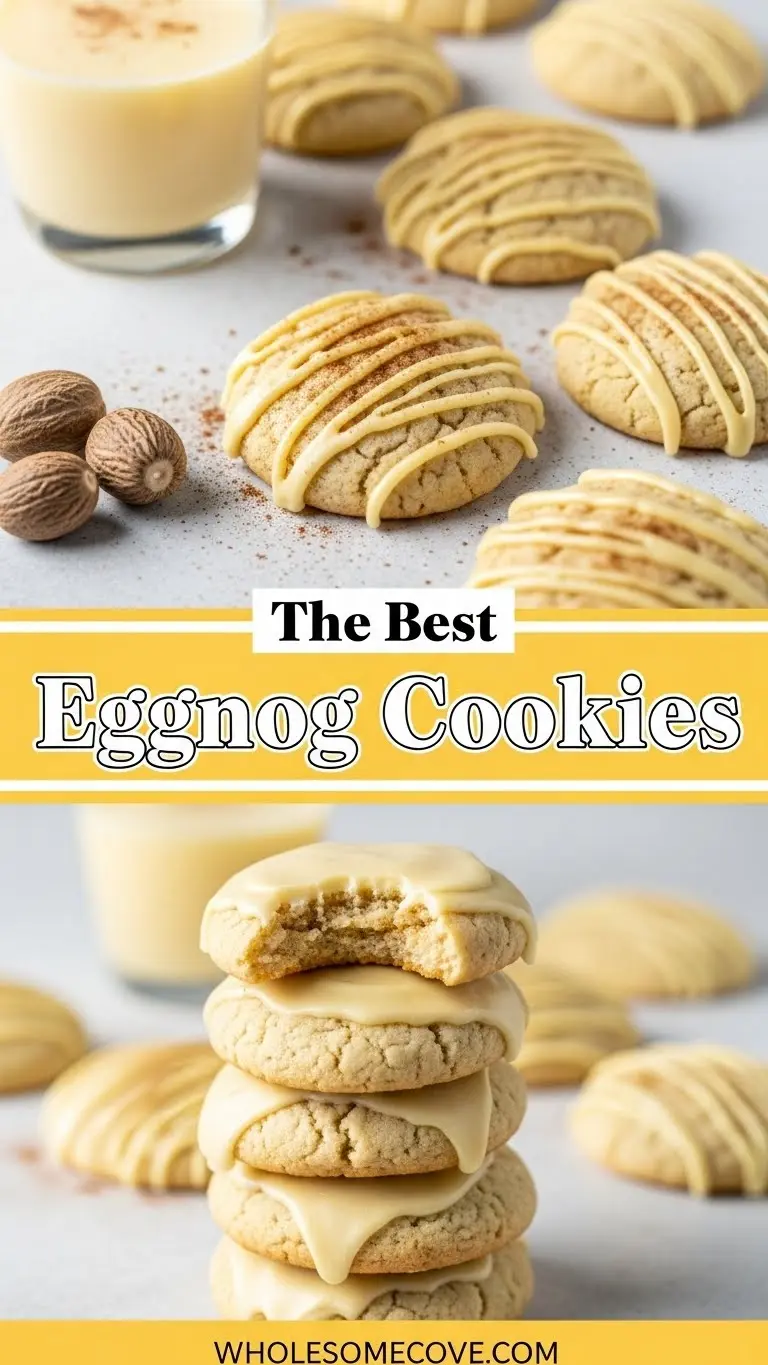 Eggnog Cookies Recipe | Perfect for Cookie Exchanges and Gifts