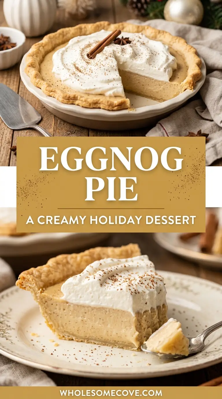 Eggnog Pie Recipe