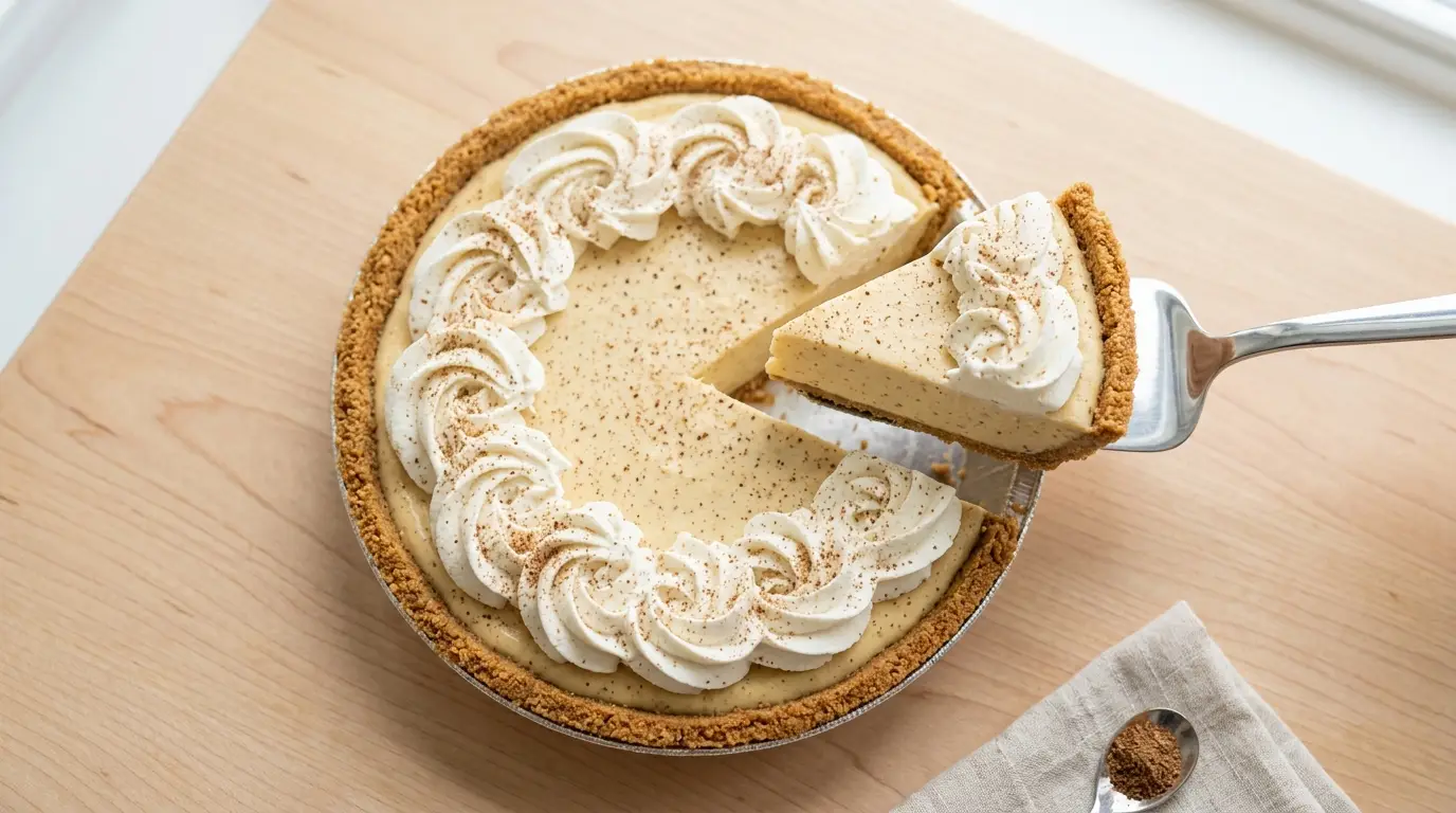 Eggnog Pie Recipe