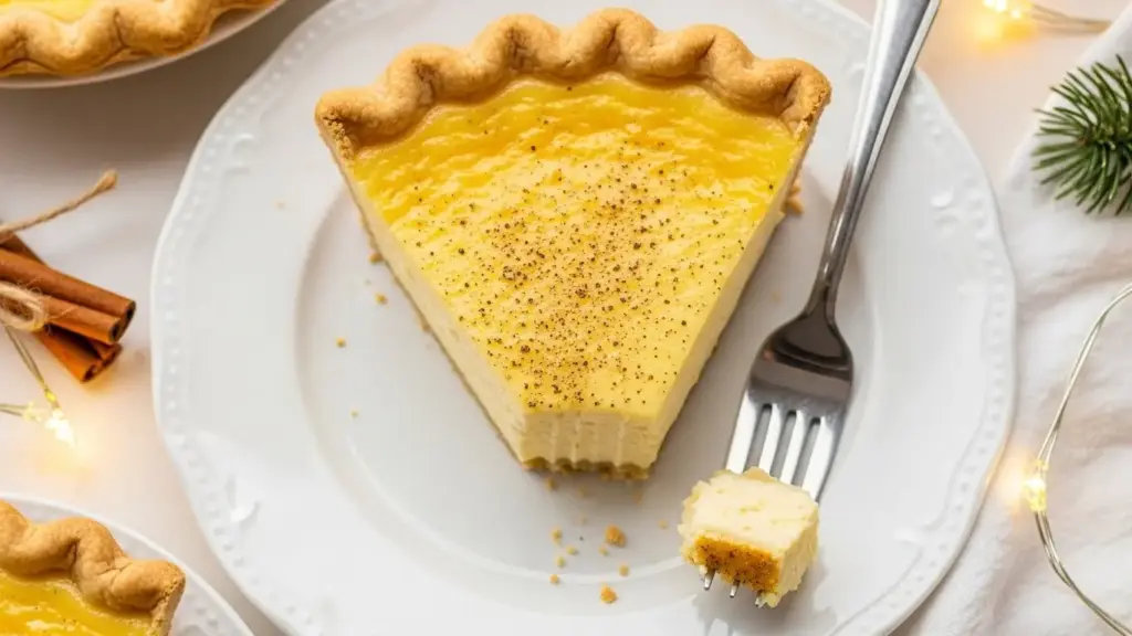 Eggnog Pie Recipe