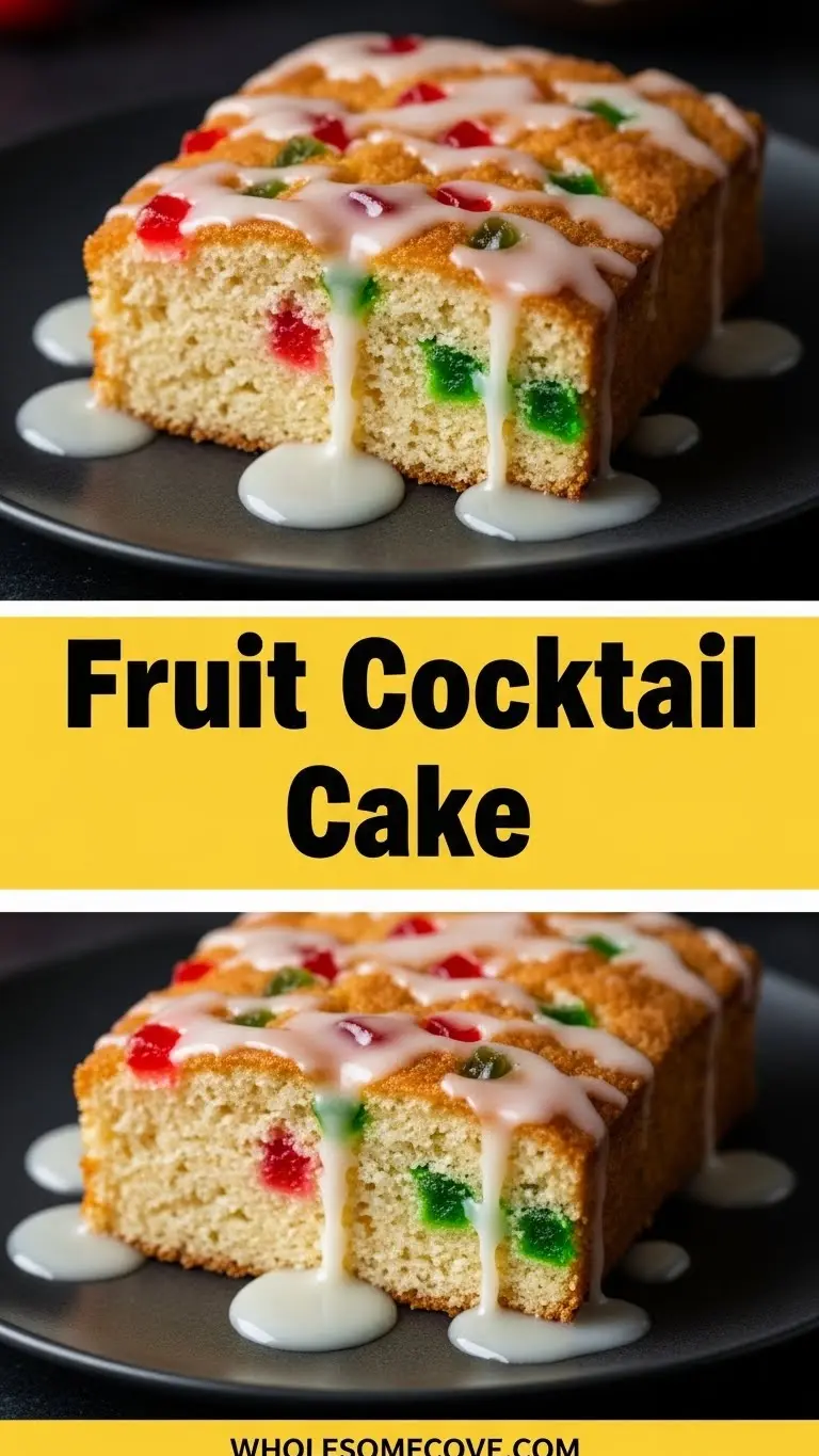 Fruit Cocktail Cake Recipe | Sweet & Simple Snack Cake
