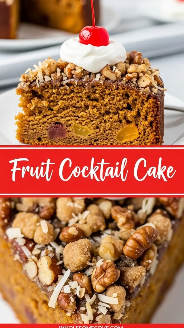 Fruit Cocktail Cake Recipe | Cozy Comfort Dessert
