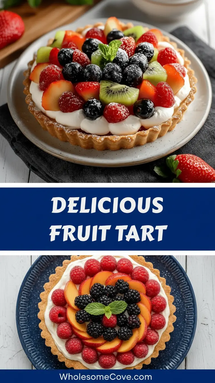 Fruit Tart Recipe | Kid-Friendly Fresh Fruit Dessert Idea