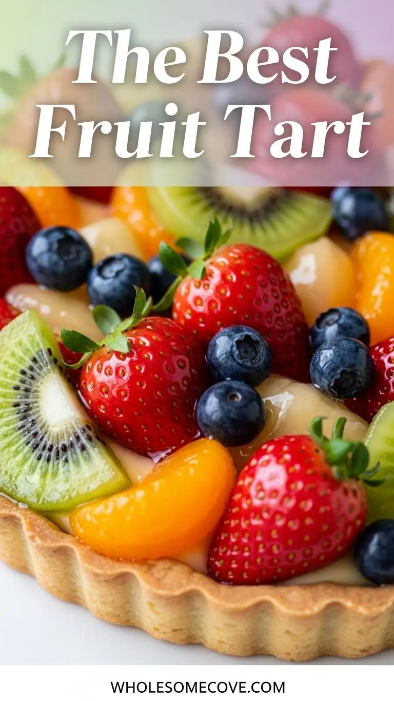 Fruit Tart Recipe | Healthyish Fresh Fruit Dessert Option