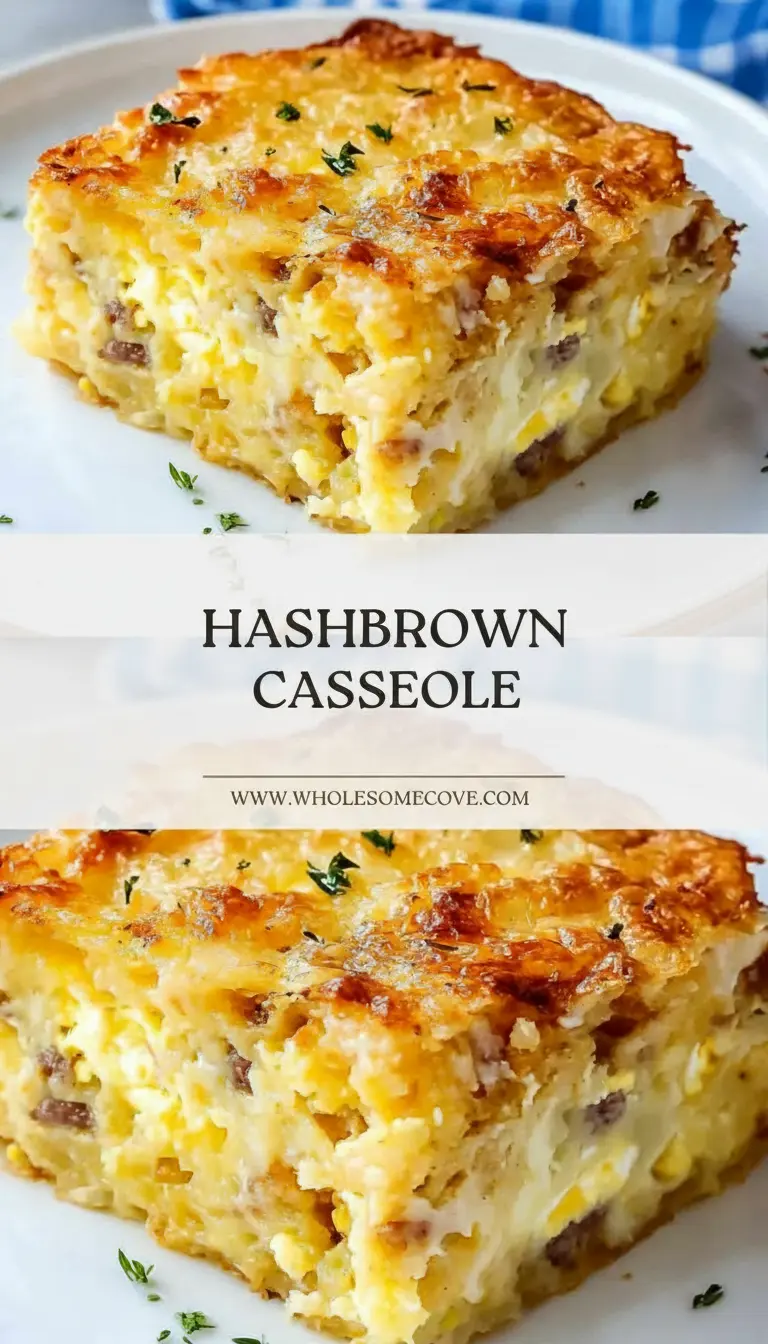 Hashbrown Casserole Recipe – Family-Friendly Comfort Food