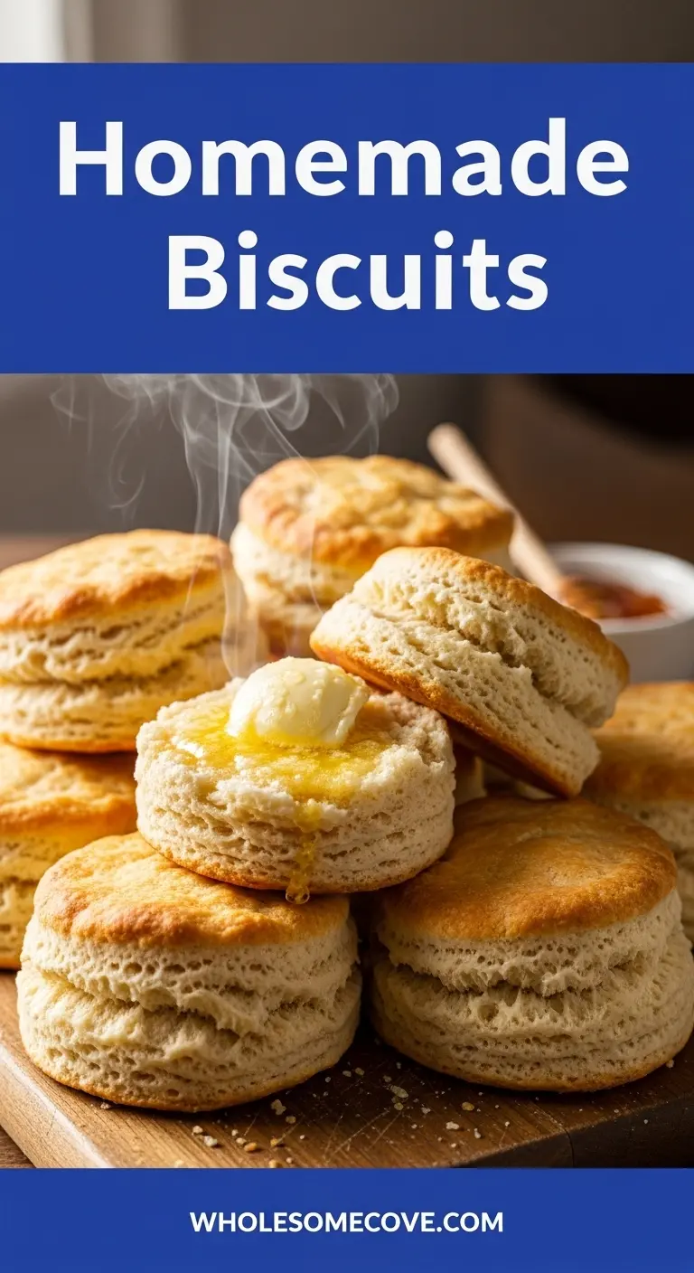 Homemade Biscuit Recipe | Flaky Brunch Biscuits Made from Scratch