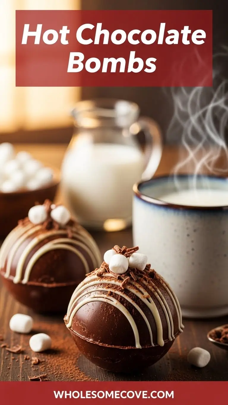 Hot Chocolate Bombs Recipe – Marshmallow-Filled Winter Treat
