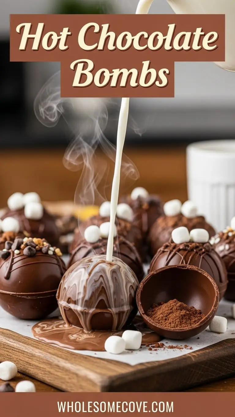 Hot Chocolate Bombs Recipe – Holiday Party Drink & Dessert
