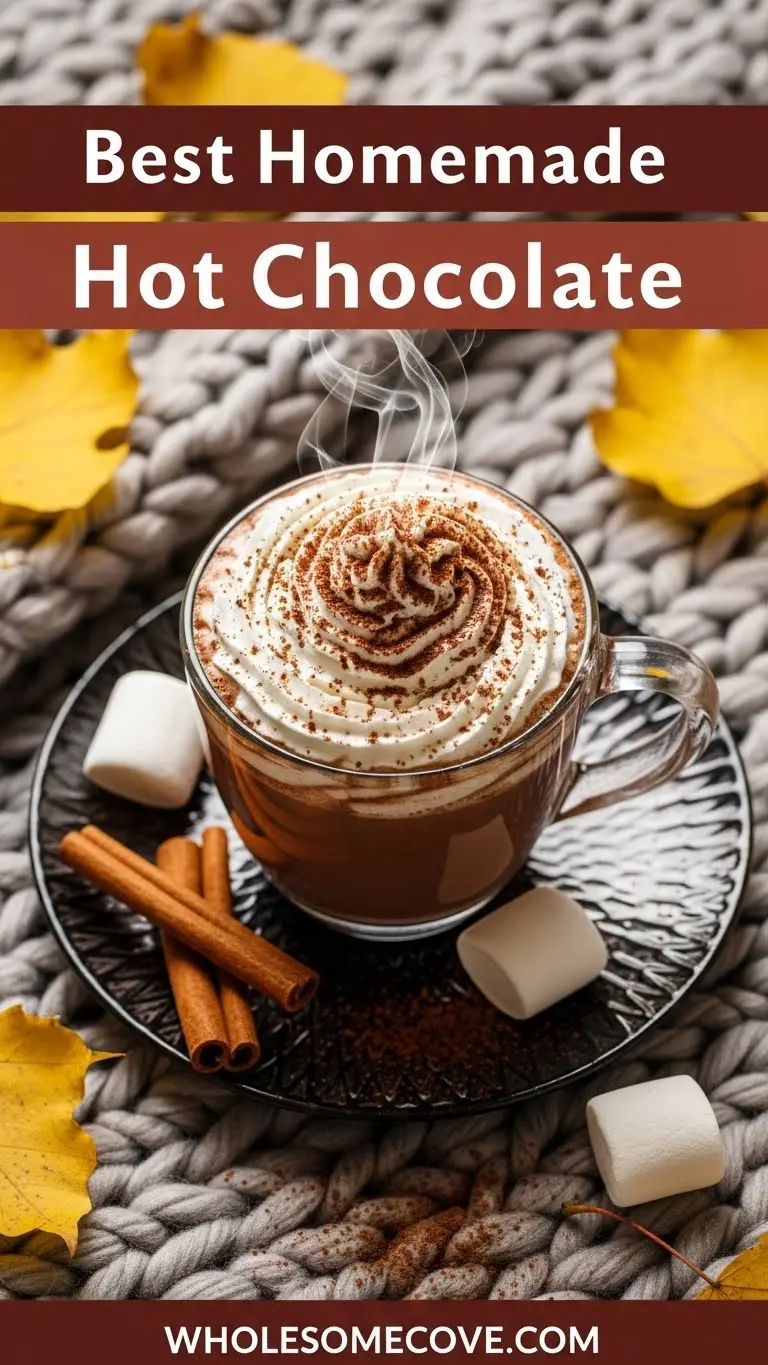 Hot Chocolate Recipe | Cozy Mug for Relaxing Evenings