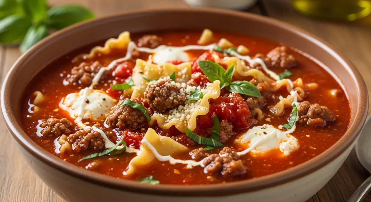 Lasagna Soup Recipe